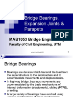 Bridge Bearings, Expansion Joints & Parapets