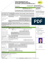 Jabatan Imigresen Malaysia Maklumat Pegawai Dagang / Expatriate Information (Dp11)