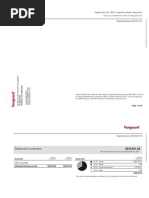 September 30, 2021, Quarter-To-Date Statement: Do Not Use For Account Transactions PO BOX 3009 MONROE, WI 53566-8309