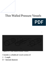 Thin Walled Pressure Vessel