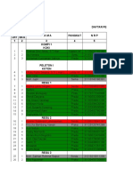 Daftar Peserta Latihan Nomor Nama Pangkat NRP Urt Bag 1 2 3 4 5 Kompi 1 Koki