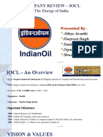 Company Review - Iocl: The Energy of India