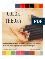 Color Theory: Reference Book For The Serious Art Student: "An Introduction To Art Techniques"