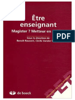 Être Enseignant. Magister - Metteur en Scène - 2006