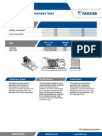 TJ805PE5L: 50 HZ Diesel Generator Sets