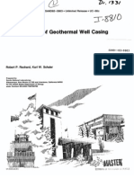 Geothermal Well Casing Buckling