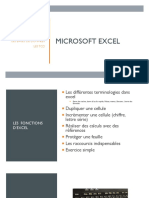 Formation Excel Et TCD