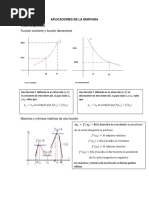 Aplicaciones de La Derivada