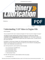 Understanding NAS Values in Engine Oils