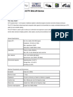 CCTV BALUN Series Datasheet 070523