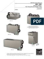 HRV / Erv: Residential Product Specifications