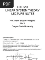 ECE 550 Lecture Notes 1