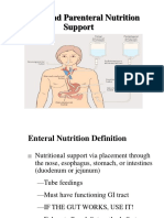 Enteral and Parenteral