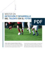 Máster en Detección y Desarrollo Del Talento en El Fútbol. R.madrid