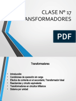 ELI-271 - Clase #17 - Transformadores