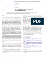 High Bypass - Low Bearing Interaction Response of Polymer Matrix Composite Laminates