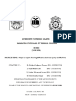 MEM - Project Pump and Turbine