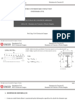 Aula 01 - Domínios Do Concreto e Flexão Simples