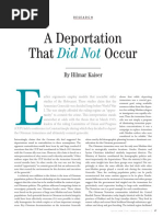 Hilmar Kaiser - A Deportation That Did Not Occur