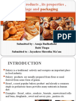 Bakery Products, Its Properties, Spoilage and