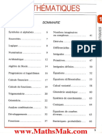 Memo Formulaire Mathematique PDF Free