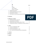 Managerial Economic Demand Function