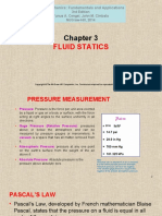 Fluid Statics: Fluid Mechanics: Fundamentals and Applications