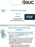 Lecture 5-Machining Operations