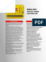 Digital Speed Controller: Description Features