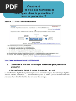 Chap 6 Quel Est Le Rôle Des Technologies Numériques Dans La Production - Id - 3904