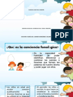 Conciencia Fonológica