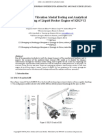 A Study On The Vibration Modal Testing and Analytical Model Updating of Liquid Rocket Engine of KSLV-II