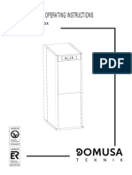 Installation and Operating Instructions: Evolution Ev HFDX