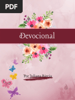 Devocional Por Juliana Barcia