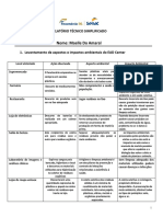 Modelo - Relatorio - Atividade 1 Diagnostico Ambientais