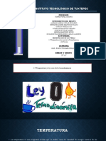 Temperatura y Ley Cero de La Termodinámica-Presion