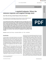 Eur J Immunol - 2021 - Fink - Immunity in Acute Myeloid Leukemia Where The Immune Response and Targeted Therapy Meet