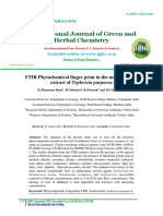 FTIR Phytochemical Finger Print in The M