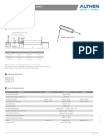 Linear Inductive Sensors LSM22: Inductance Type