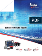 Batteries For The UPS Industry