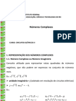 3 Aula - Números Complexos