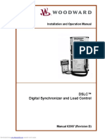 DSLC™ Digital Synchronizer and Load Control: Installation and Operation Manual