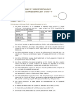 Examen de I Unidad de Contabilidad Ii 2021 Ii