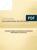 1 Les Entreprises en Difficulté 2020 2021