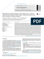 POGGIO - 2016 - Modelling The Anaerobic Digestion of Solid Organic Waste - Substrate