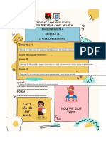 Form 4 Module 9 (2 WEEKS) QUESTION