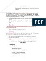 Module IV - Parliament and Organs of Government