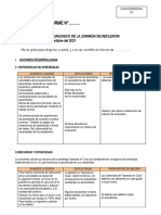 Informe Pedagogica de La Jornada de Reflexion