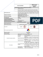 Gid-Od-113 Hoja de Seguridad Detergente en Polvo