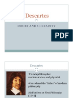 Descartes: Doubt and Certainty